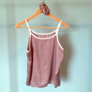 Gray Silk Pajama Set